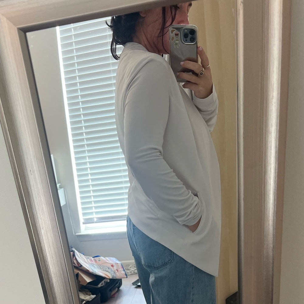 BCBGeneration White Tuxedo Blazer